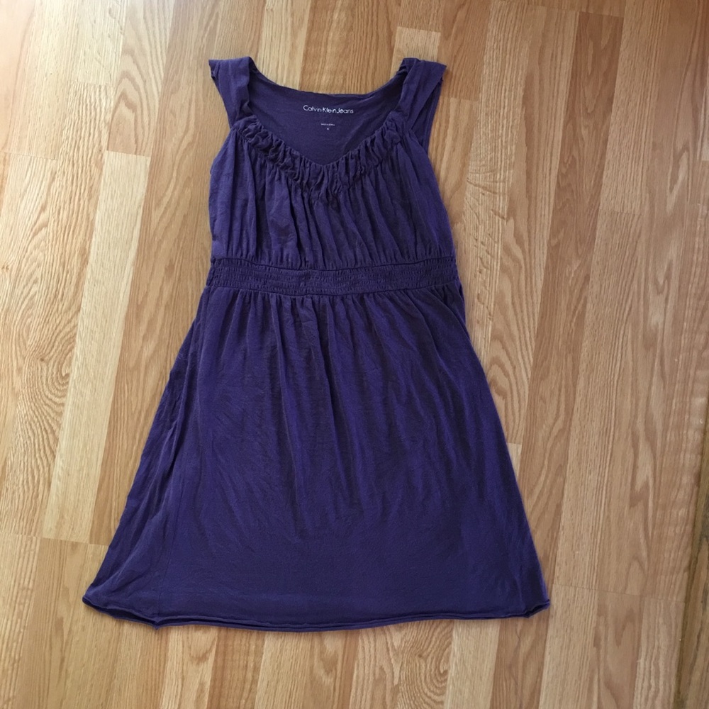 Comfortable purple Calvin Klein dress